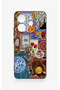 Redmi Note 14 4g Compatible Ottoman and Turkish Culture Patterned Silicone Case - 4