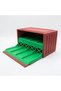 Container Garage for 8 Vehicles - 1:64 Diecast Compatible Display Box with Opening Doors