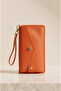 Women's Portfolio Wallet with Phone Holder, Wrist Strap, Card Holder and Envelope Cover, Luxurious Design