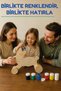 Wooden Rabbit Toy Natural Handmade Paintable Educational Toy + 6-Piece Paint Set Gift - 6