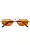 Milavet Silver Orange Sunglasses - 4