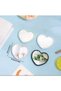 1 Piece Mini Heart-Shaped Mirror - 3