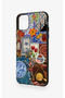 iPhone 11 Pro Max Compatible Ottoman and Turkish Culture Patterned Silicone Case - 4