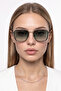 Verden Green Gradient Sunglasses