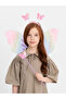Rainbow Color Children's Butterfly Wing Crown and Wand Show Wing 50X42 cm (K0) - 2