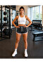 |   Women's Retro Shorts with White Piping on the Sides (Anthracite) - 7