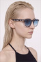 Alexis Zebra Blue Gradient Sunglasses - 3