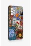 Samsung-A72 Compatible Ottoman and Turkish Culture Patterned Silicone Case - 3