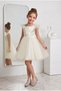 Girls' Eliz Model Tulle Sleeve Dress, Graduation Birthday Dress - 2
