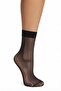Pack of 20 Black Color (500) 20 Den Thin Women's Socks & Special Design Sleep Band as a Gift - 3