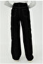 Girl's High Waist Reverse White Stitching Cargo Pocket Jeans - 5