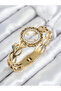 Stainless Steel Evil Eye Beaded Tura Handcuff Bracelet - 4