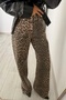 Paçasi Cut-Out Distressed Leopard Jeans - 2