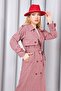 Rose Women's Oversize Trench Coat - 7