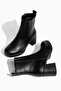 D794 Daily Women's Zippered Thick Heeled Boots - 2