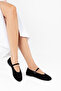 Davisa Women's Round Toe Strappy Casual Ballet Flats - 2
