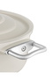 Vincenzo Cast Aluminum Deep Pot - Gray/Beige - 24 cm - 2