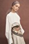 Arto Desen Norena Woolen Shoulder Shawl Mink - 3