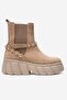 Harvolime Women's Genuine Leather Boots Mink Suede - 2