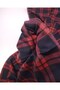 Red Black Plaid Jacquard Knitted Fabric for Cardigans & Sweaters Width: 140cm - 6