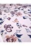 Pink over Navy Blue over Burgundy Floral Patterned Poplin Woven Fabric for Shirts & Dresses Width: