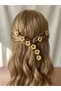 8 Pieces of Flower Figured Hair Earrings Hair Ornament Clips