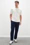 Tie-Waist Double Pocket Trousers - 4