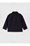 Özmarka New Season Navy Blue Boy's Cashmere Coat - 2