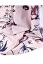 Pink over Navy Blue over Burgundy Floral Patterned Poplin Woven Fabric for Shirts & Dresses Width: - 6