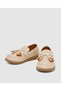Plain Slip-On Round Toe Loafers - 2