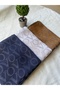 Hijab Cotton Soft Textured Viva Pattern Jacquard Shawl Set of 3 and Makeup Mirror - 3