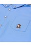 Plain Button Down Collar Shirt - 5