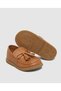 Plain Slip-On Round Toe Loafers - 4