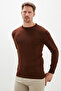 Basic Crew Neck Regular Fit Knitwear Sweater - 5
