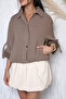 Mink Perry Women's Front Zipper and Snap Button Bomber Jacket - 3