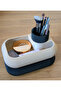 360 °   Rotating Makeup Organizer Cosmetic Organizer Makeup Tool Holder Desktop Organizer