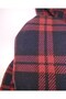 Red Black Plaid Jacquard Knitted Fabric for Cardigans & Sweaters Width: 140cm - 5