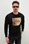 3 Thread Mountain Printed Crew Neck Sweatshirt - 3