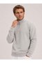 Half Zipper Sweatshirt 3 Threaded Yarn - 2