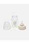 Printed Off White Feeding Bottle - 3