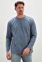 Printed crew neck sweatshirt - 6