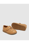 Plain Velcro Round Toe Oxford Shoe - 4