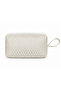 Gray Embroidered Makeup Bag - 2