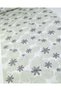 Leaf Patterned Cotton Linen Woven Fabric in White, Green, Smoked Colors for Dressmaking & Shirtmaking Width: 1 - 2