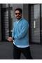 Men's Thessaloniki Knitted Half-Zip Knitwear Sweater Winter Thick Textured Stand Collar Premium - 4