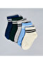 Striped Pack Of 5 Socks