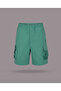 Plain Green Shorts - 3