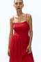 Smocked strappy dress - 5