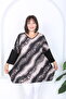 Women's Lycra Viscose V-Neck Plus Size Tunic - 2