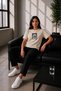 Unisex Oversize One Piece Monkey D. Luffy Embroidered Anime T-Shirt 100% Cotton - 6